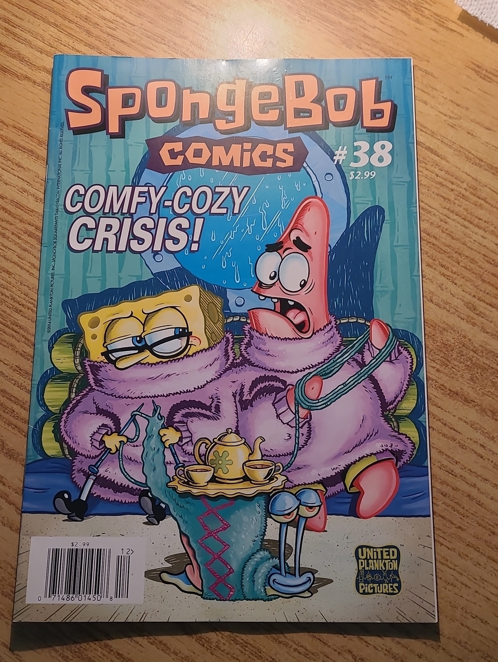 Comics #38 - Purple Cover Comfy-Cozy Crisis!